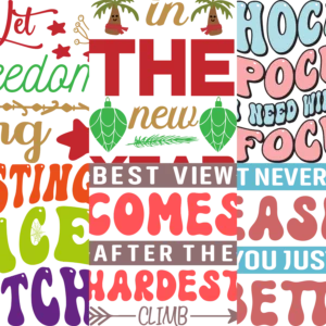 حزمة تصاميم تيشرتات 125 تصميم احترافي جودة عالية